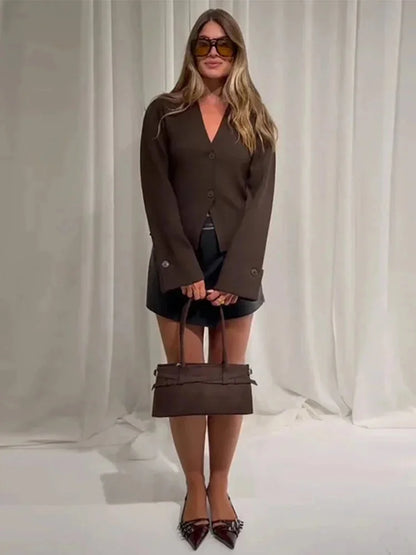 Elena Women's Cardigan - full-length view