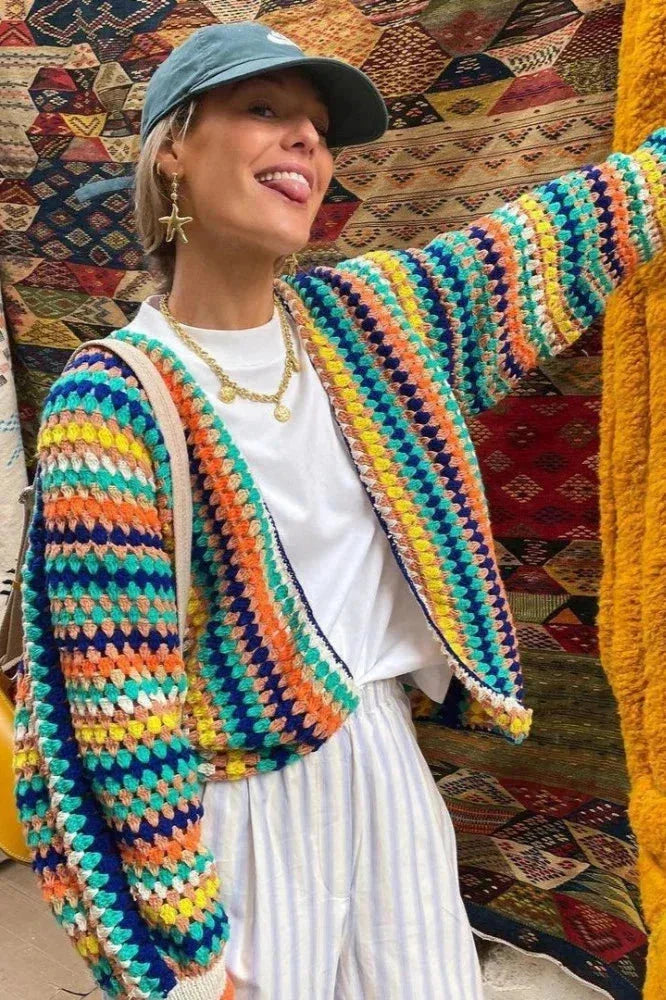 Lena Women's Cardigan | Knit