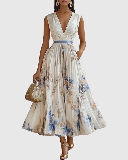 Ottilie Women's Midi Dress - front view