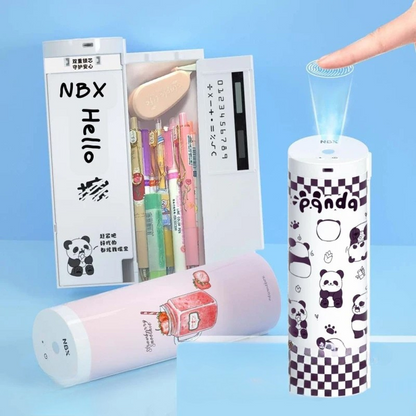 Ash Adjustable Pencil Case - front view
