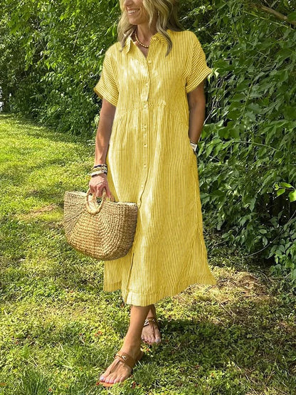 Selma Women's Striped Shirt - shown in use