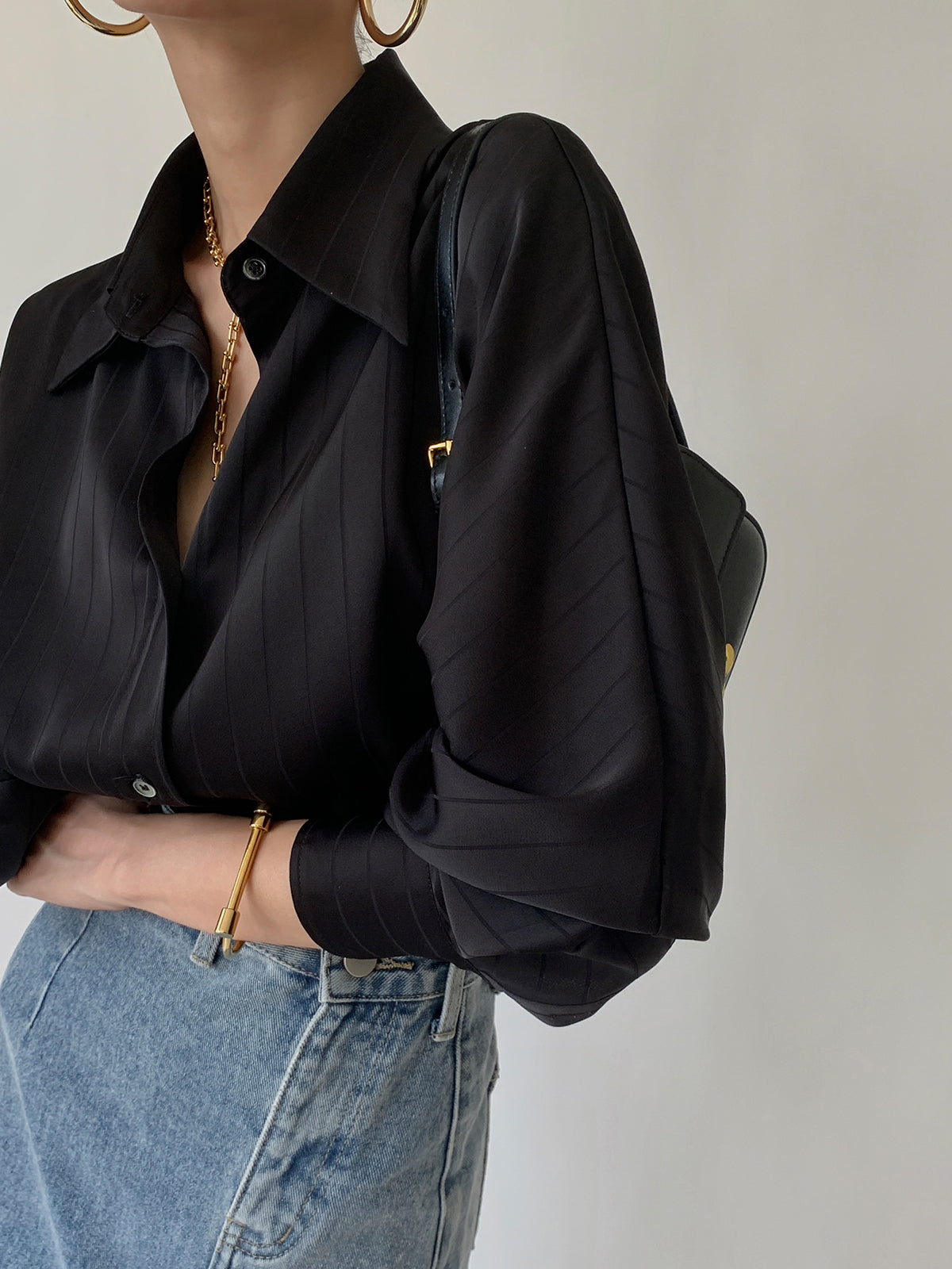 Mira Women's Oversized Shirt - front view