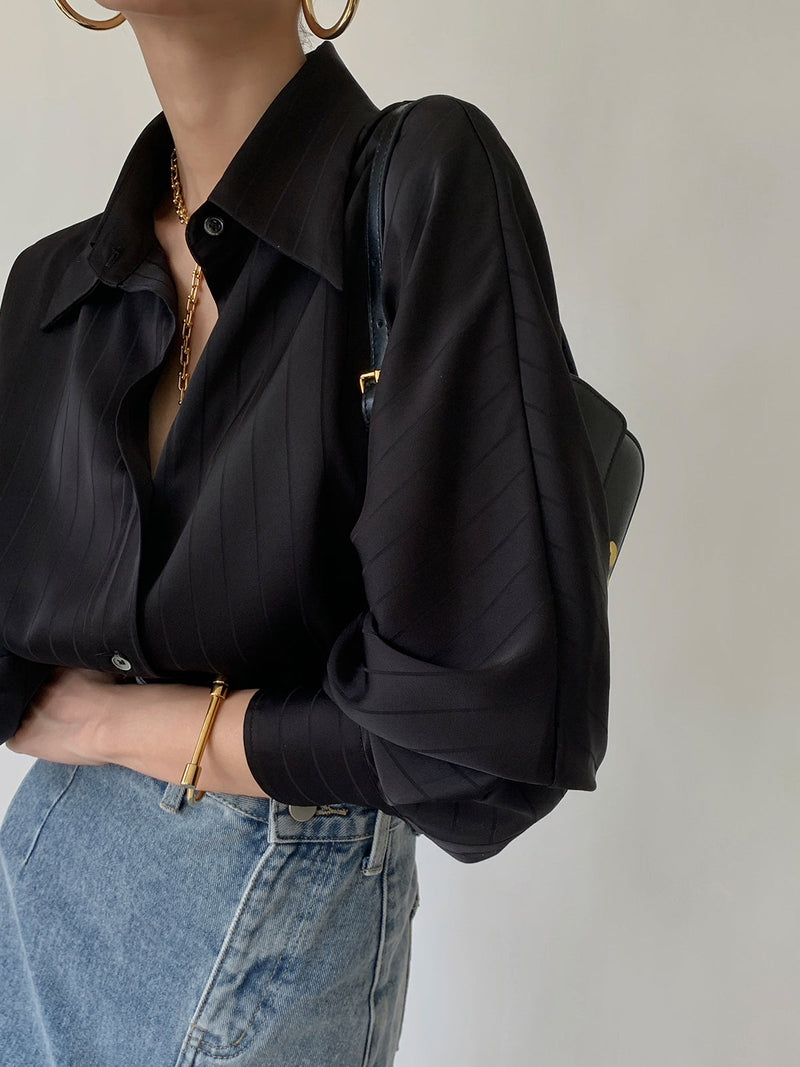 Mira Women's Oversized Shirt - front view