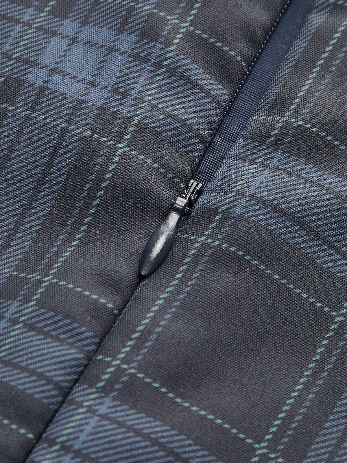 Noor Women's Pleated Dress - fabric and finish detail