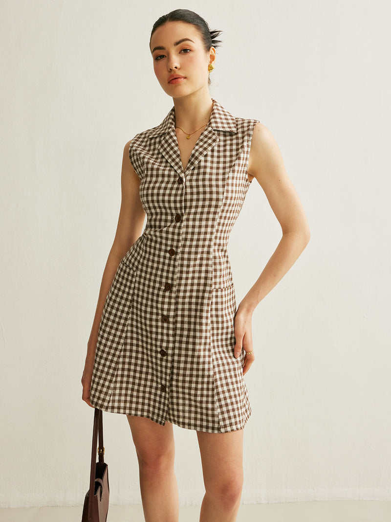 Wren Women's Dress | Cotton, Sleeveless