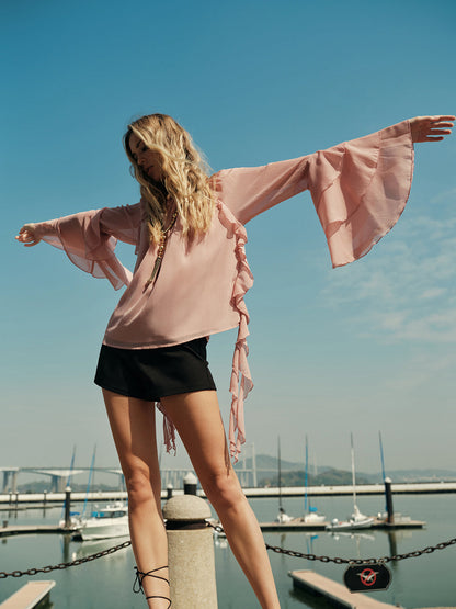 Nell Women's Blouse - back view