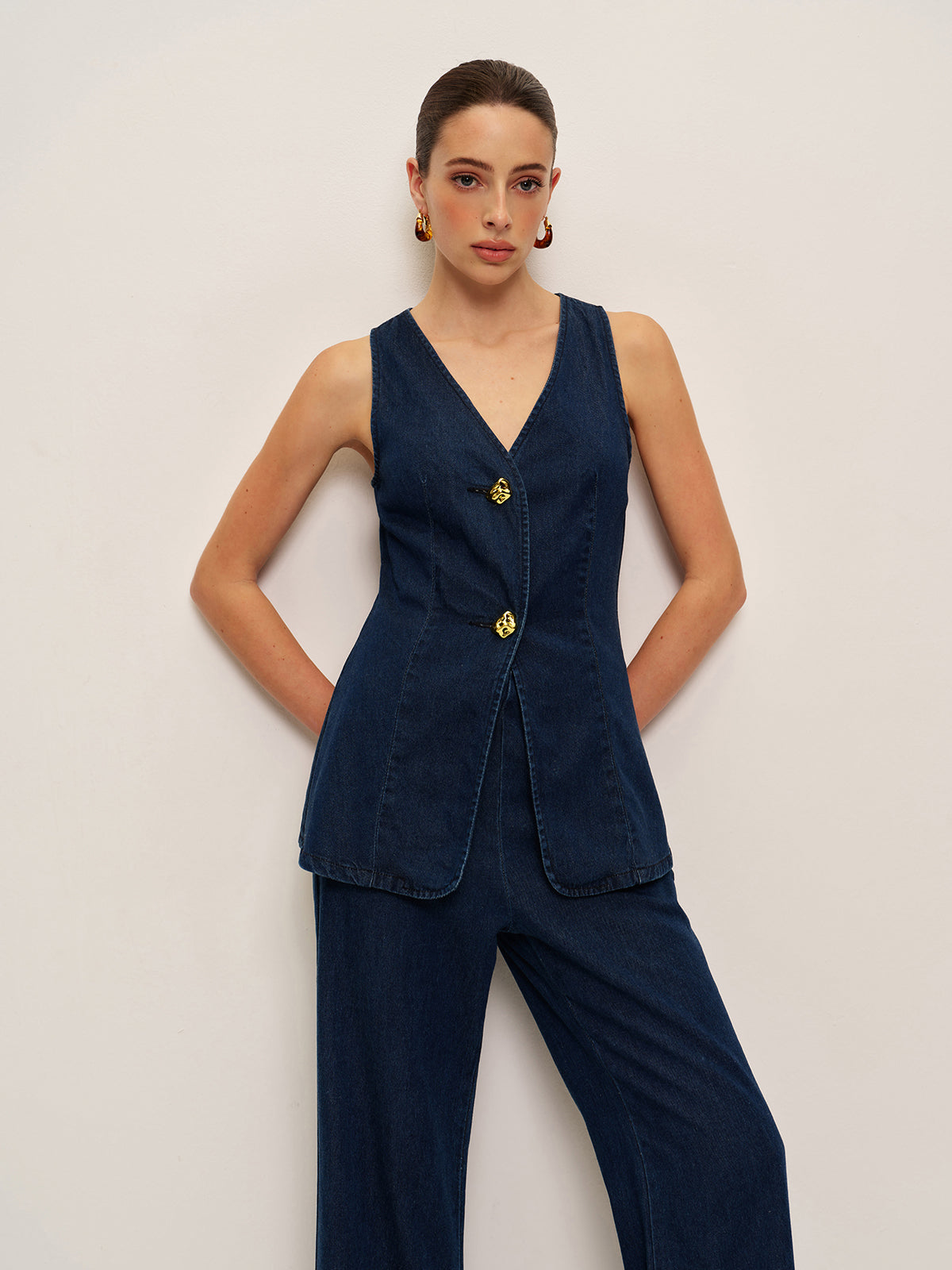Ulla Women's Vest - back view