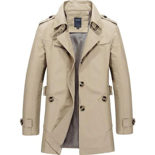 Ulla Women's Trench Coat - styled view