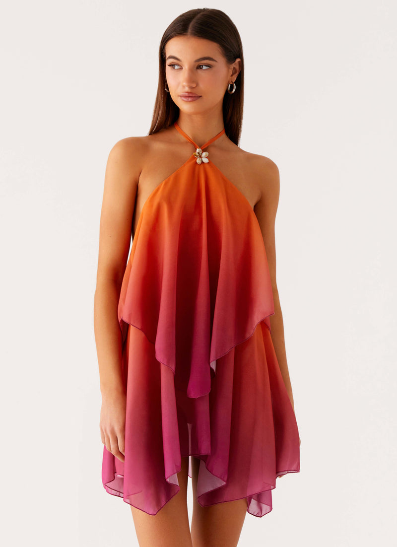 Genevieve Women's Mini Dress | Halter, Halter Neck