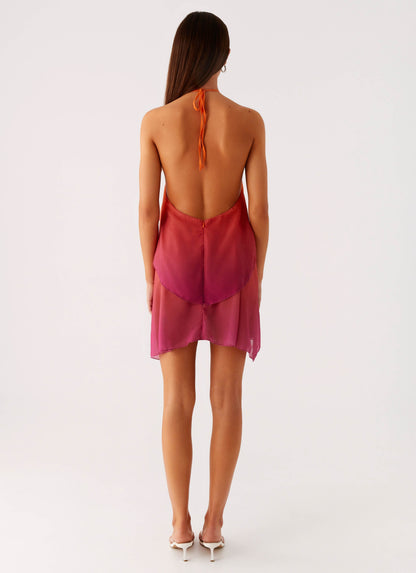 Genevieve Women's Mini Dress - back view