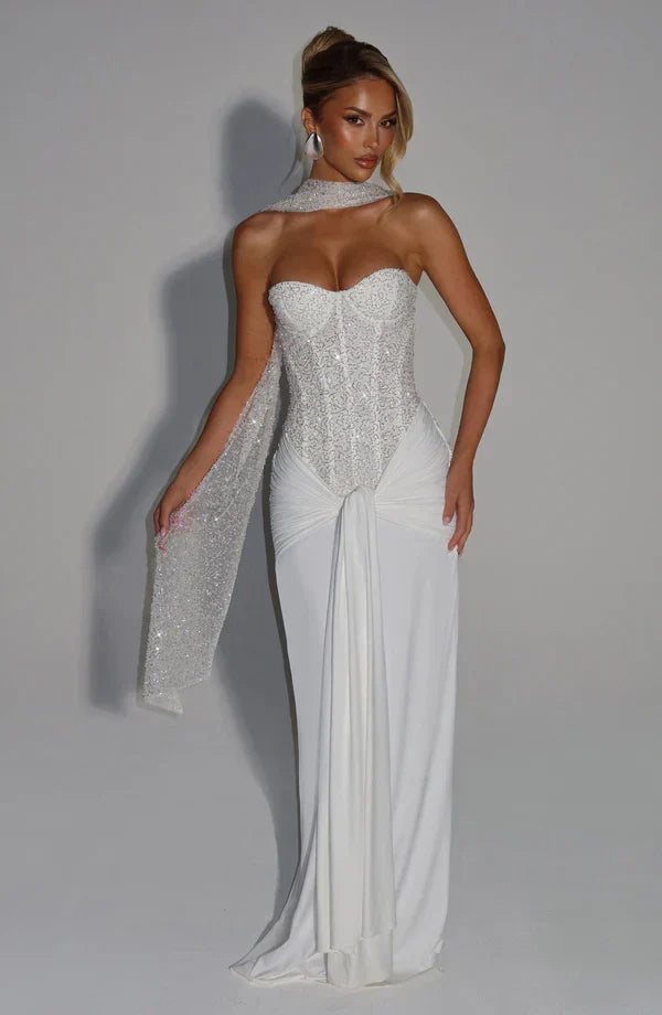 Saskia Women's Maxi Dress - shown in use