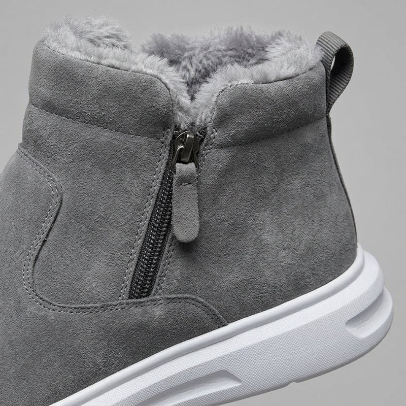 Zane Men's Ankle Boots - fabric and finish detail