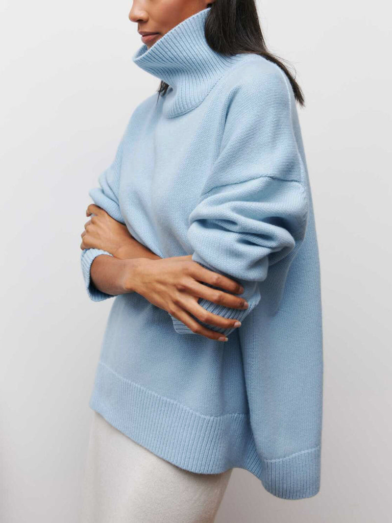 Freya Women's Oversized Sweater - styled view