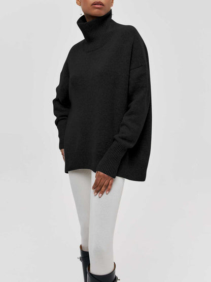 Freya Women's Oversized Sweater - flat lay