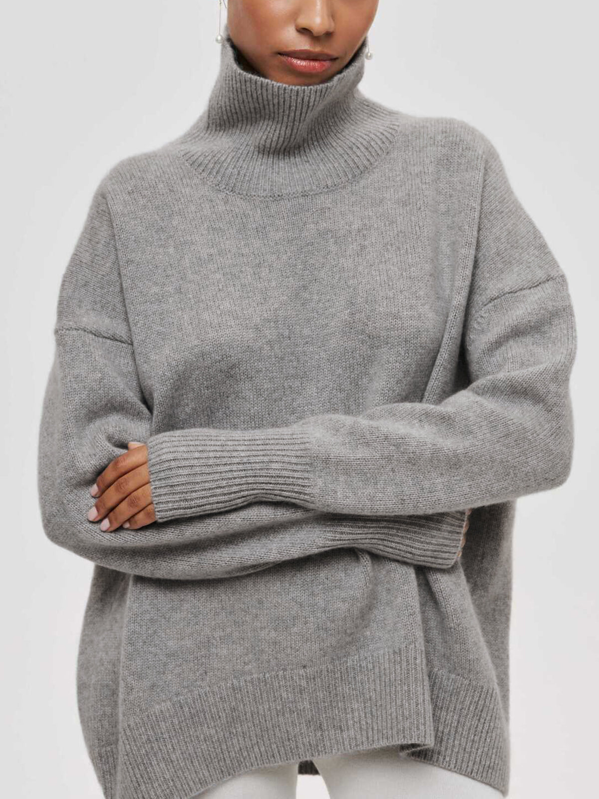 Freya Women's Oversized Sweater - front view