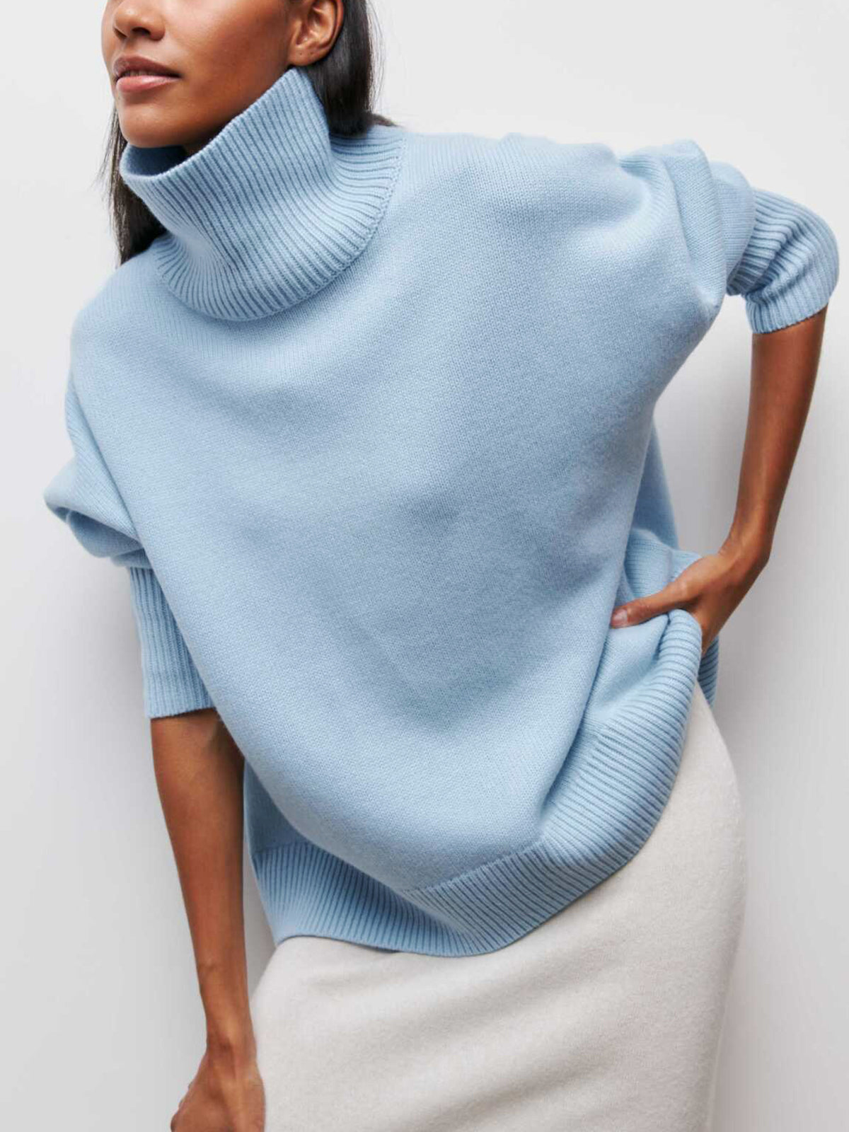 Freya Women's Oversized Sweater - front view