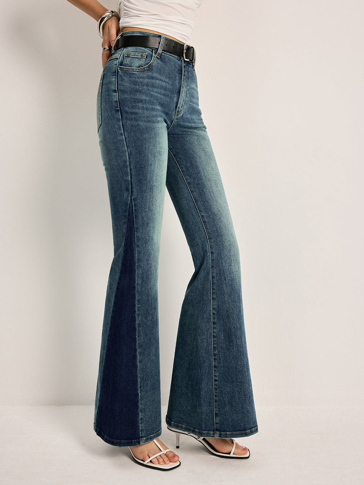 Hattie Women's Jeans - fabric and finish detail