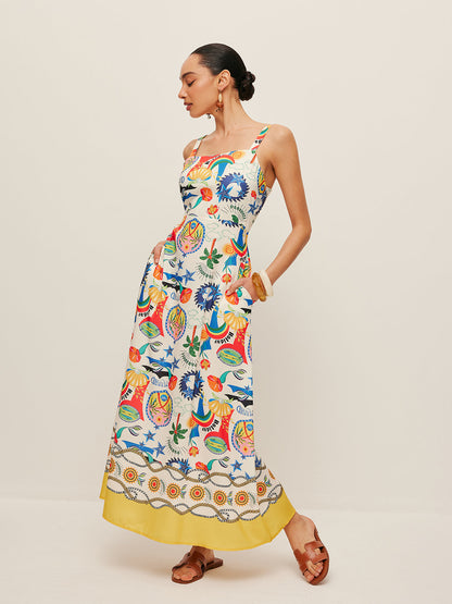 Anouk Women's Dress - fabric and finish detail
