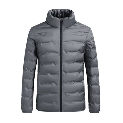 Yves Men's Puffer Jacket - back view