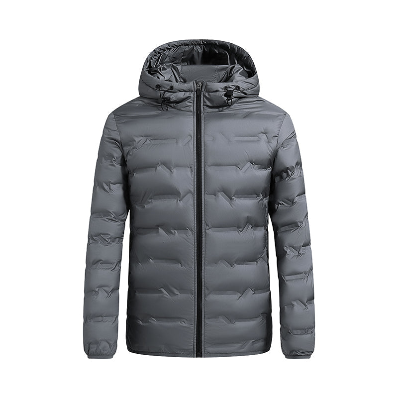 Yves Men's Puffer Jacket - full-length view