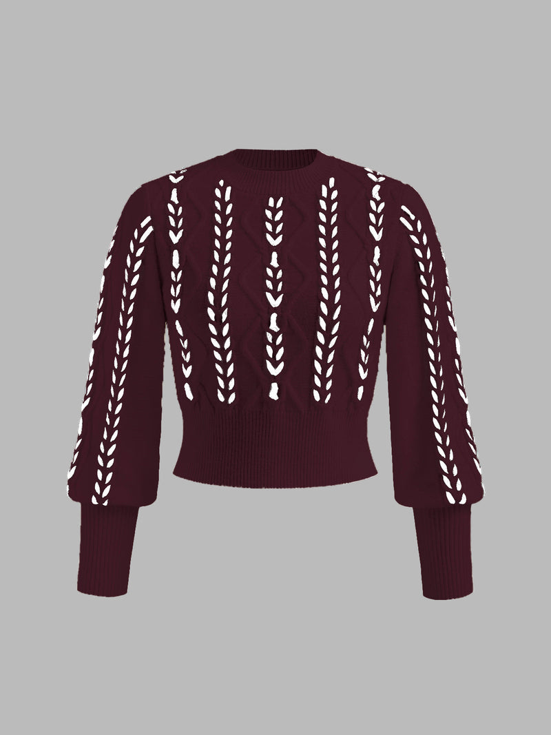 Darcy Women's Sweater - close-up detail
