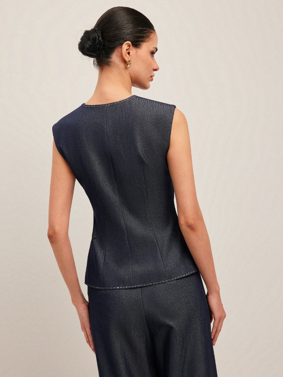 Bijou Women's Vest - front view