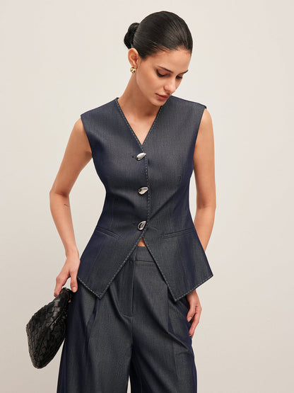 Bijou Women's Vest - front view