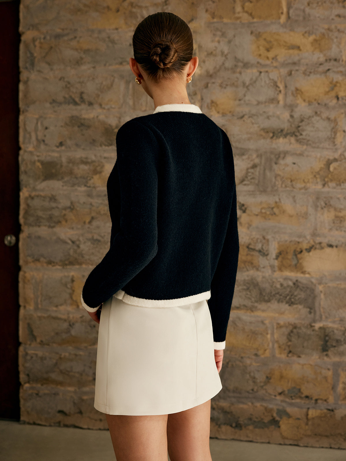 Quinn Women's Cardigan - back view