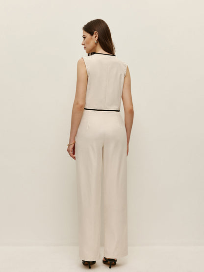 Lila Women's Trousers - close-up detail