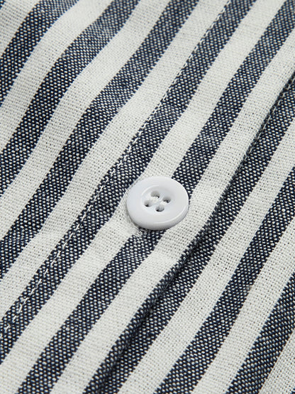 Beatrix Women's Linen Shirt - shown in use