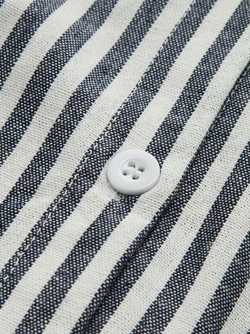 Beatrix Women's Linen Shirt - shown in use
