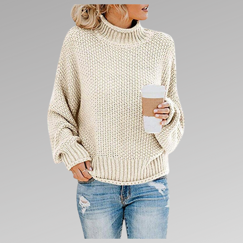 Selma Women's Oversized Sweater - front view