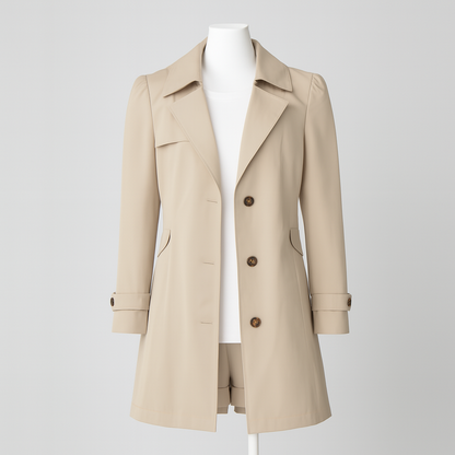 Maren Women's Trench Coat - styled view