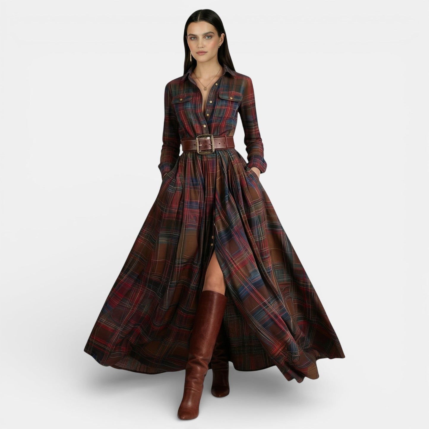 Edith Women's Maxi Dress - front view