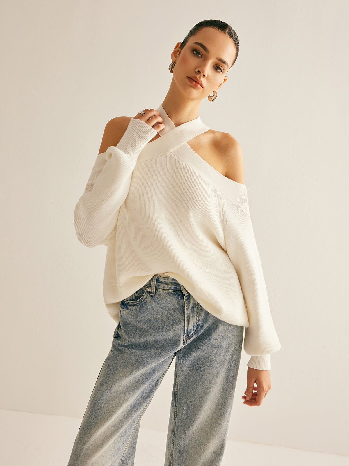 Eloise Women's Sweater - back view