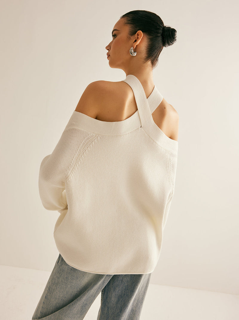 Eloise Women's Sweater - close-up detail