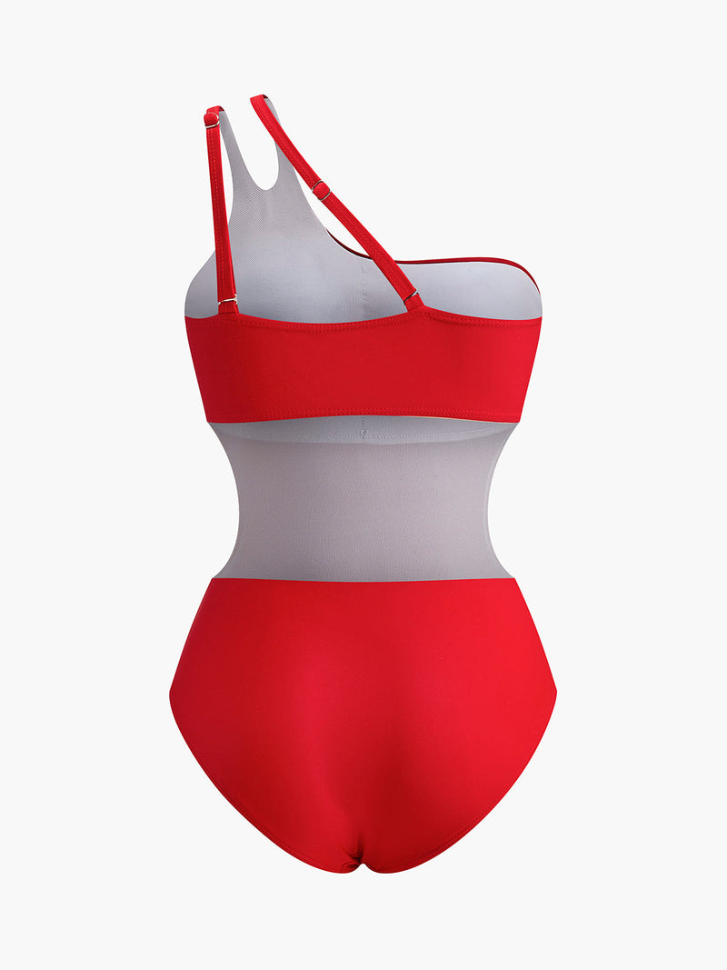 Nadia Women's Swimsuit - fabric and finish detail