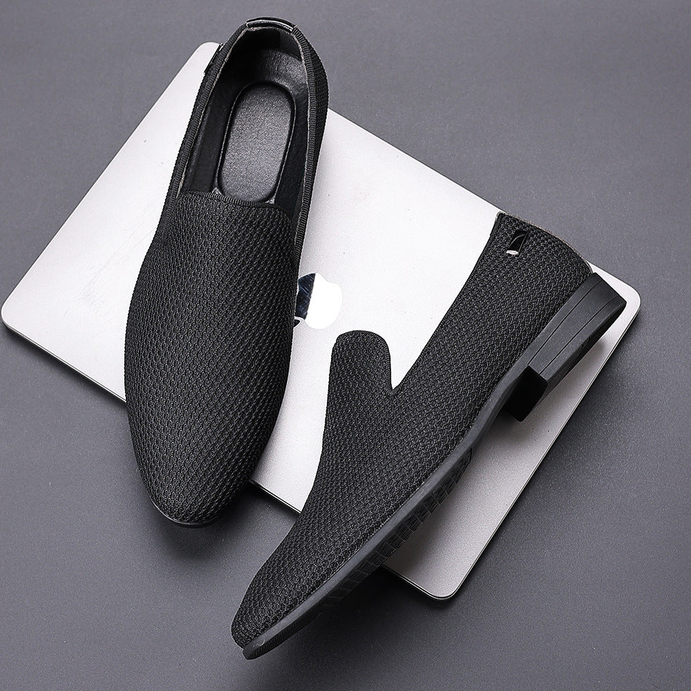 Hector Men's Loafers - fabric and finish detail