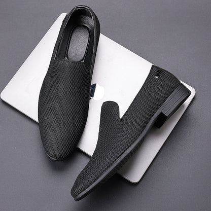 Hector Men's Loafers - fabric and finish detail