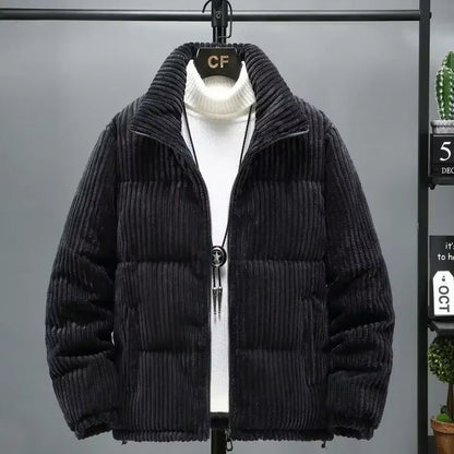 Saskia Women's Puffer Jacket - fabric and finish detail