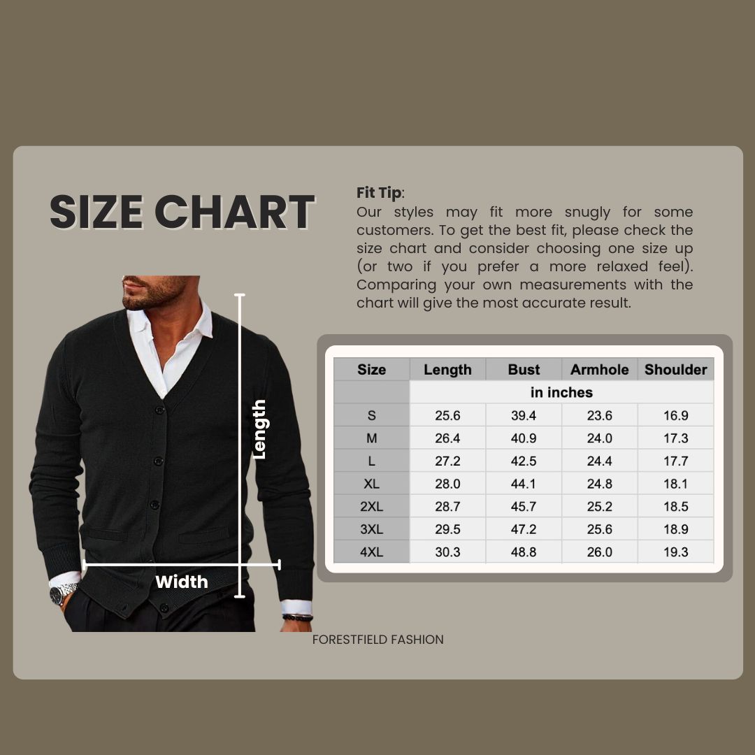 Nolan Men's Cardigan - shown in use