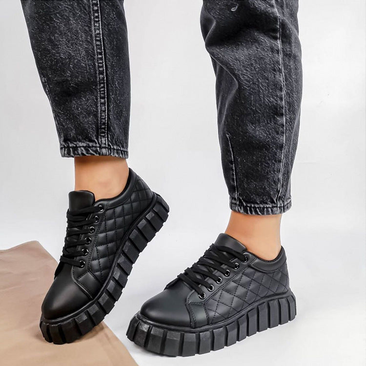 Imogen Women's Platform Sneakers - back view