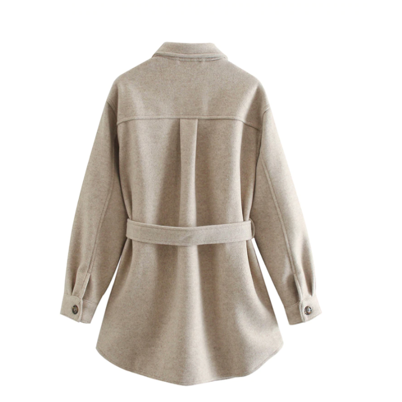 Anouk Women's Trench Coat - back view