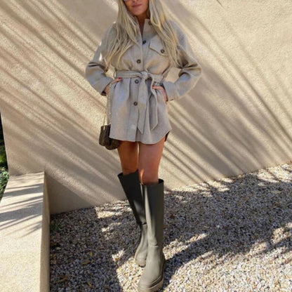 Anouk Women's Trench Coat - front view