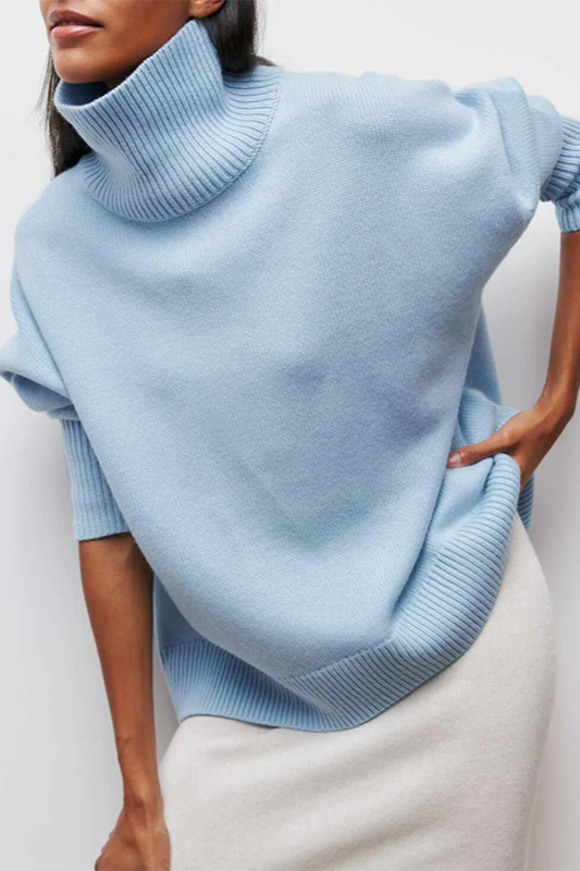 Willa Women's Oversized Sweater | Turtleneck