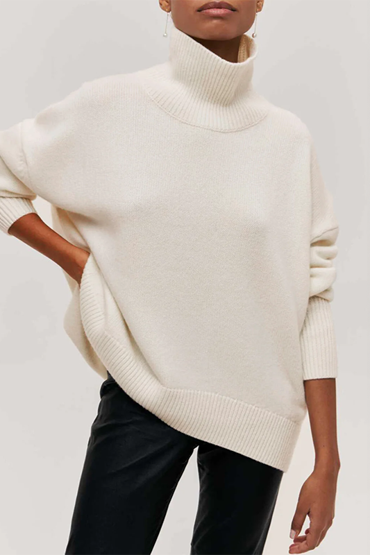 Willa Women's Oversized Sweater - flat lay