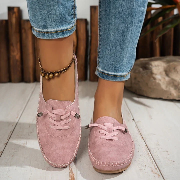 Maren Women's Suede Loafers | Orthopedic, Slip, Slip-on