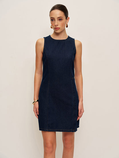 Odette Women's Dress - fabric and finish detail