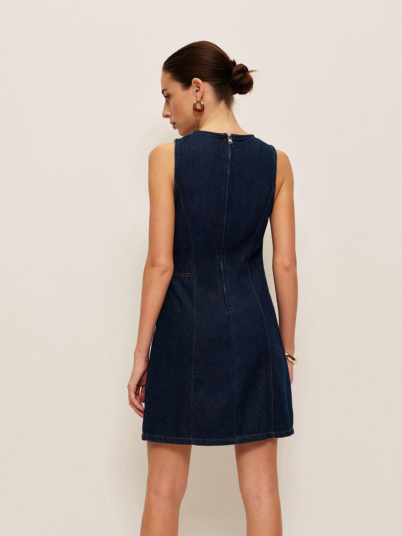 Odette Women's Dress - flat lay