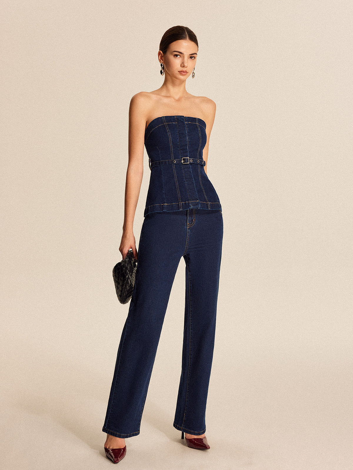 Ivy Women's Belt - fabric and finish detail